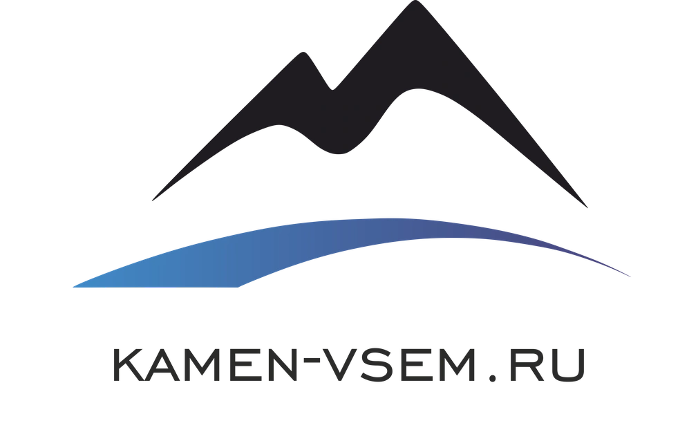 Логотип KAMEN-VSEM.RU — декоративный и природный камень